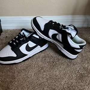Nike dunk black & white